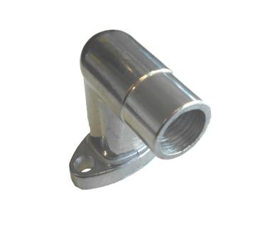 Ansaugstutzen 15mm glänzend für Bing-Vergaser